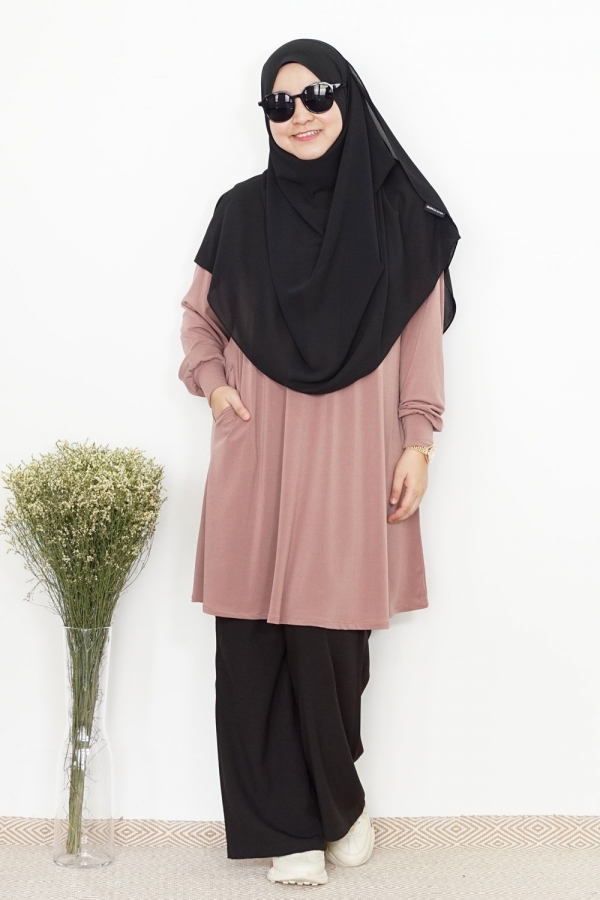 Xtra Luna Blouse - Nude